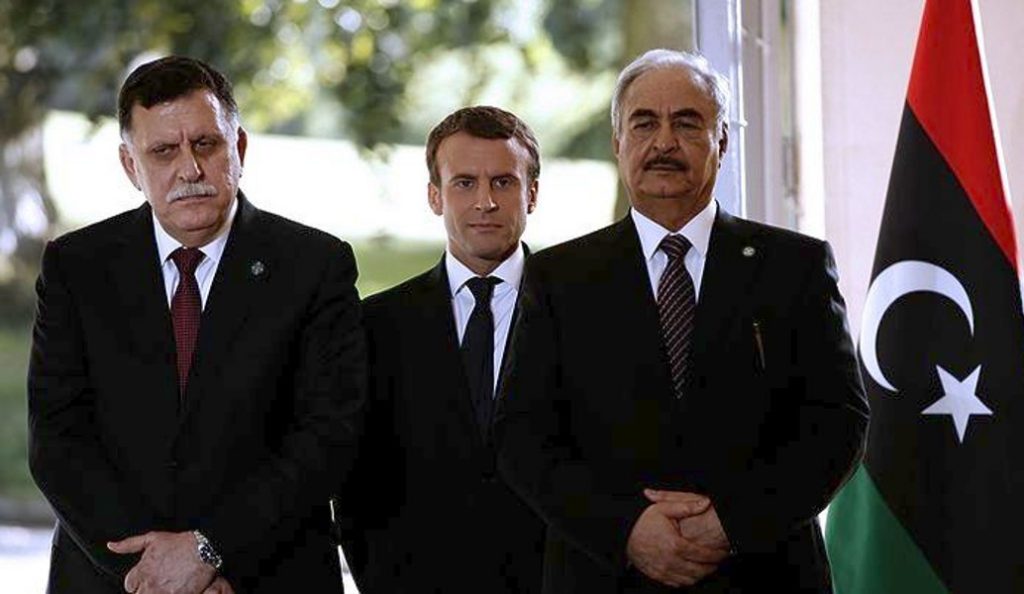 Mακρόν: Σάρατζ και Χάφταρ συμφώνησαν να κηρύξουν ανακωχή και να διεξαχθούν εθνικές εκλογές | Pagenews.gr Mακρόν: Σάρατζ και Χάφταρ συμφώνησαν να κηρύξουν ανακωχή και να διεξαχθούν εθνικές εκλογές | Pagenews.gr