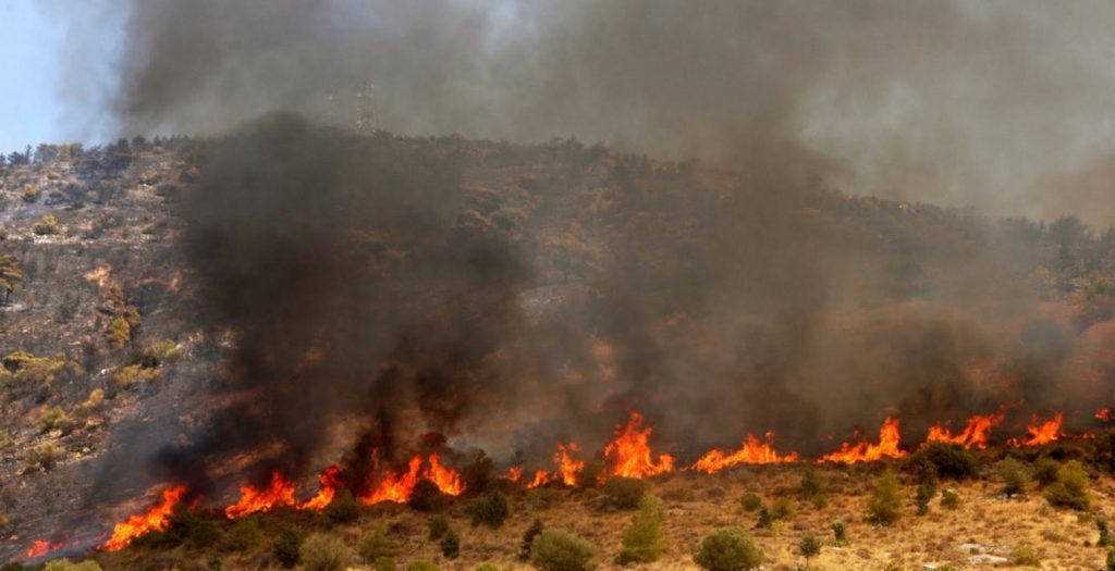 Φωτιά στον Λαγκαδά Θεσσαλονίκης | Pagenews.gr Φωτιά στον Λαγκαδά Θεσσαλονίκης | Pagenews.gr