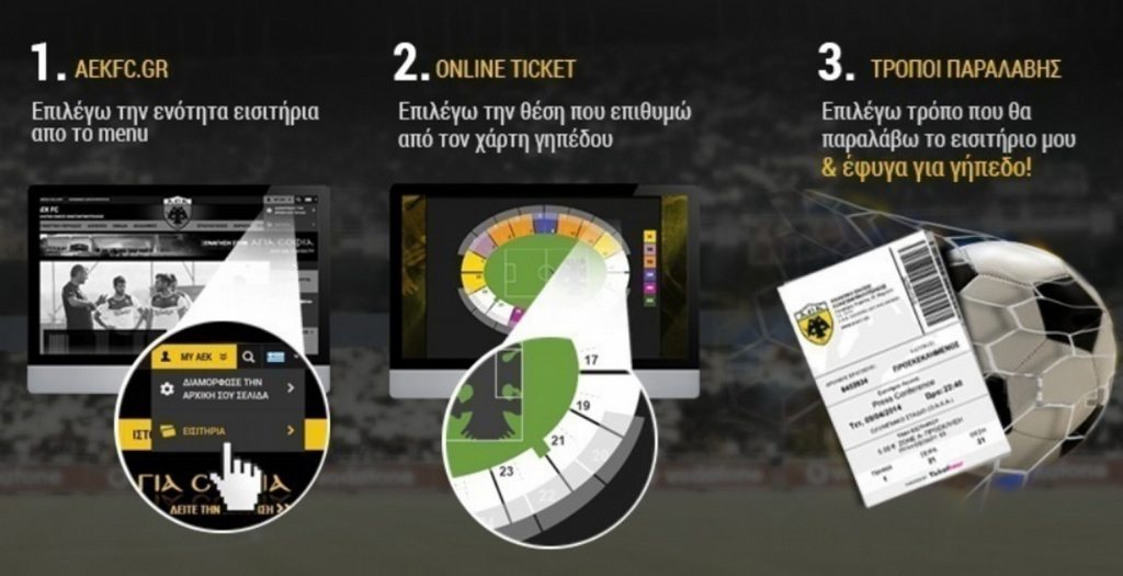 Τα εισιτήρια για το ΑΕΚ-Άρης | Pagenews.gr Τα εισιτήρια για το ΑΕΚ-Άρης | Pagenews.gr