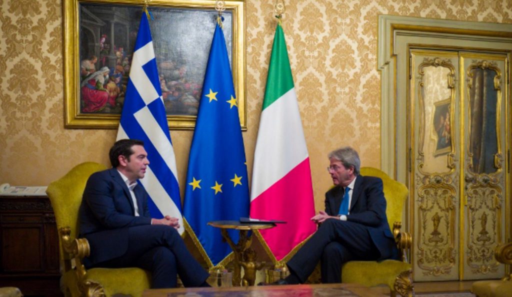 Ιταλία: Συνάντηση Τσίπρα- Τζεντιλόνι | Pagenews.gr Ιταλία: Συνάντηση Τσίπρα- Τζεντιλόνι | Pagenews.gr