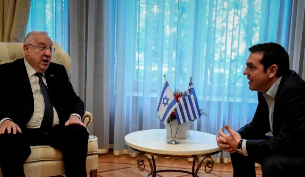 Αλέξης Τσίπρας σε Ρούβεν Ρίβλιν: Να κάνουμε γενναία βήματα για την ειρήνη | Pagenews.gr Αλέξης Τσίπρας σε Ρούβεν Ρίβλιν: Να κάνουμε γενναία βήματα για την ειρήνη | Pagenews.gr