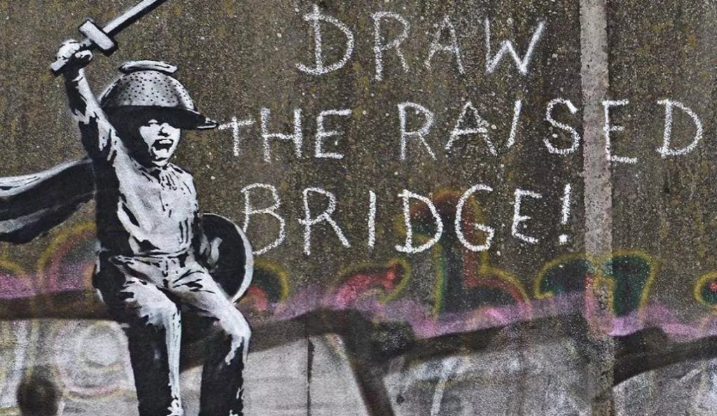 Βρετανία: Συντήρησαν έργο του Banksy | Pagenews.gr Βρετανία: Συντήρησαν έργο του Banksy | Pagenews.gr