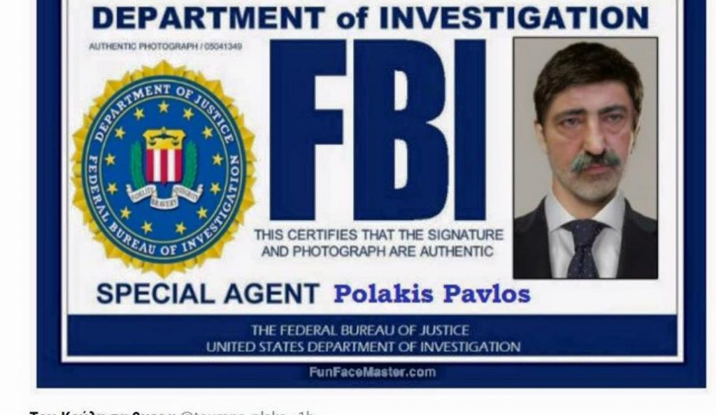 Παύλος Πολάκης: Στο Facebook ως πράκτορας του FBI για τη Novartis (pic) | Pagenews.gr Παύλος Πολάκης: Στο Facebook ως πράκτορας του FBI για τη Novartis (pic) | Pagenews.gr