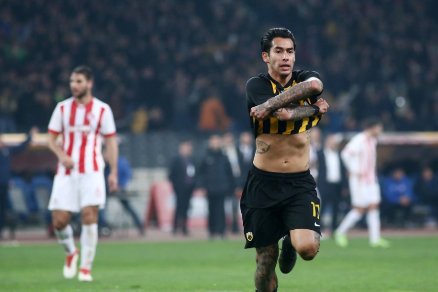AEK – Ολυμπιακός 2-1: Λάζαρος και Αραούχο την στέλνουν ψηλά! | Pagenews.gr AEK – Ολυμπιακός 2-1: Λάζαρος και Αραούχο την στέλνουν ψηλά! | Pagenews.gr