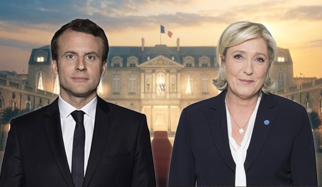 Εμανουέλ Μακρόν όπως λέμε Μαρίν Λεπέν