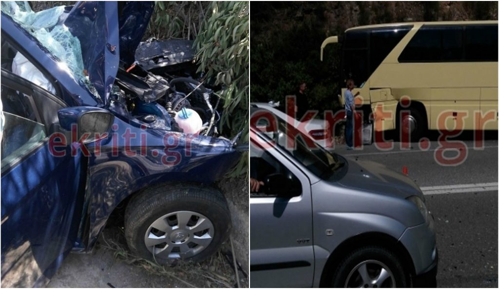 Τραγικό δυστύχημα στην Κρήτη: Σφοδρή σύγκρουση λεωφορείου με ΙΧ – Ένας νεκρός (pics) | Pagenews.gr Τραγικό δυστύχημα στην Κρήτη: Σφοδρή σύγκρουση λεωφορείου με ΙΧ – Ένας νεκρός (pics) | Pagenews.gr