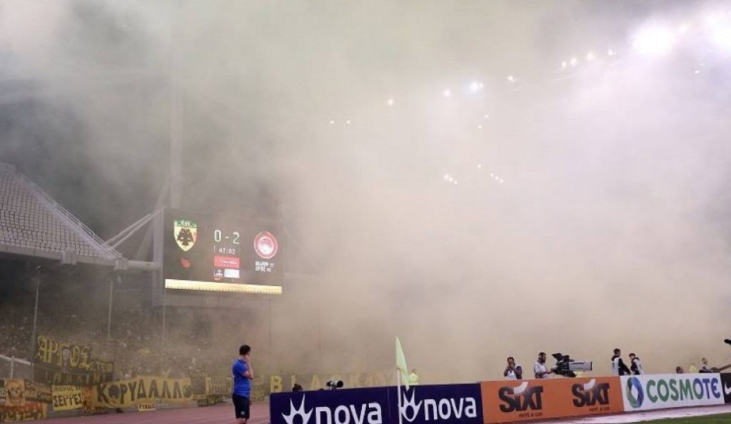 ΑΕΚ – Ολυμπιακός: Τα επεισόδια έξω από το ΟΑΚΑ (vid) | Pagenews.gr ΑΕΚ – Ολυμπιακός: Τα επεισόδια έξω από το ΟΑΚΑ (vid) | Pagenews.gr