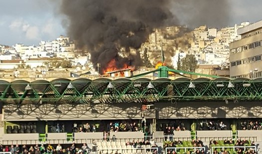 Φωτιά έξω από το »Απ. Νικολαΐδης» (pics) | Pagenews.gr Φωτιά έξω από το »Απ. Νικολαΐδης» (pics) | Pagenews.gr