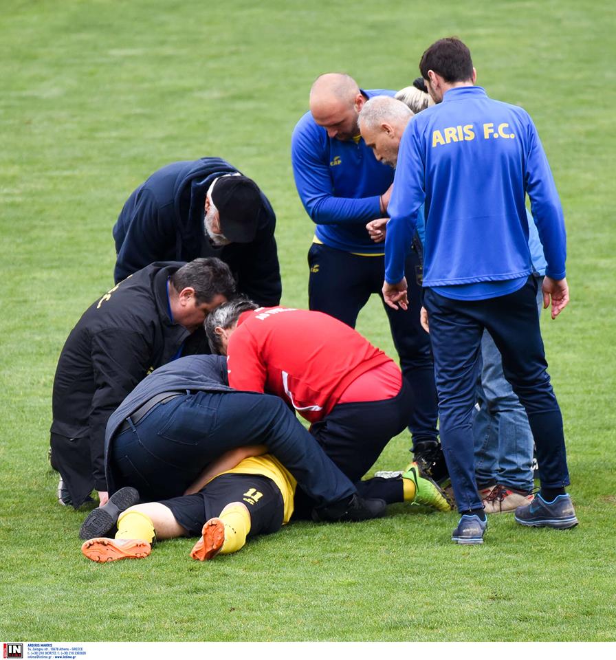 Τρόμος με παίκτη του Άρη – Του γύρισε η γλώσσα | Pagenews.gr Τρόμος με παίκτη του Άρη – Του γύρισε η γλώσσα | Pagenews.gr