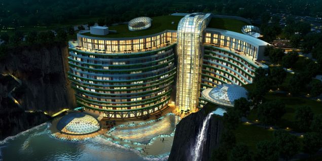 InterContinental Shanghai Wonderland: Το ξενοδοχείο με θέα μέσα στη γη (pics)