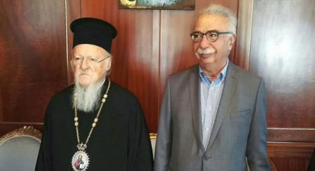 Συνάντηση Γαβρόγλου – Πατριάρχη: Τι λέει ο εκπρόσωπος Τύπου του Οικουμενικού Πατριαρχείου | Pagenews.gr Συνάντηση Γαβρόγλου – Πατριάρχη: Τι λέει ο εκπρόσωπος Τύπου του Οικουμενικού Πατριαρχείου | Pagenews.gr