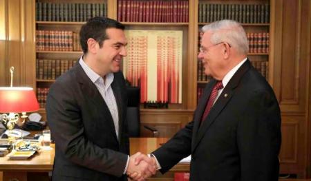 Αλέξης Τσίπρας: Συνάντηση με τον Αμερικανό γερουσιαστή Μπόμπ Μενέντεζ | Pagenews.gr Αλέξης Τσίπρας: Συνάντηση με τον Αμερικανό γερουσιαστή Μπόμπ Μενέντεζ | Pagenews.gr