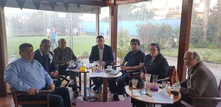 Δημοτικές εκλογές 2019: Ο Γιώργος Καραμέρος συναντήθηκε με το προεδρείο του Πολιτιστικού Περιβαλλοντικού Συλλόγου Νέου Αμαρουσίου
