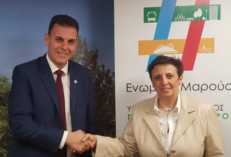 Δημοτικές εκλογές 2019: Υποψήφια με το Ενωμένο Μαρούσι και τον Γιώργο Καραμέρο η Μαρία Καράμπελα