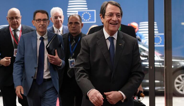 Αναστασιάδης: «Στόχος των μέτρων να τελειώσουν οι παράνομες ενέργειες της Τουρκίας»