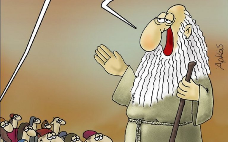 Τρομερό σκίτσο του Αρκά για τον τρόπο που σκέφτονται οι Έλληνες ψηφοφόροι