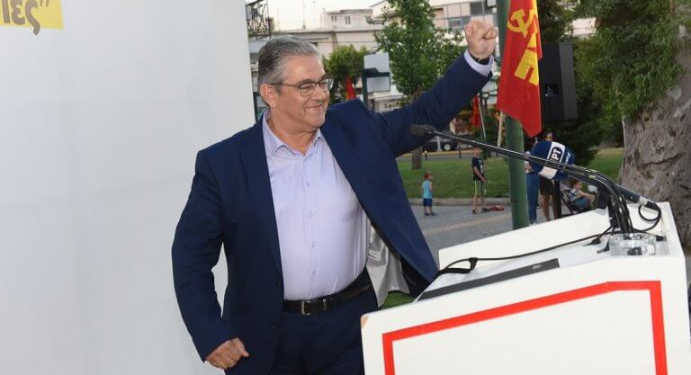 Δημήτρης Κουτσούμπας: «Οι εργαζόμενοι να δυναμώσουν το ΚΚΕ και να μην δώσουν κανένα συγχωροχάρτι»