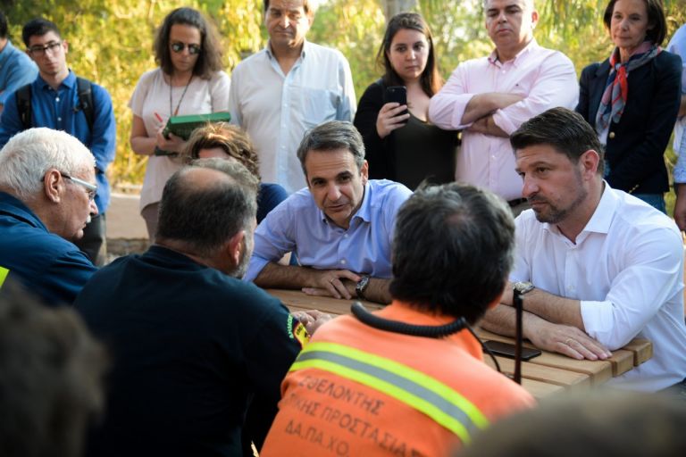 Μητσοτάκης: «Η αναδιοργάνωση της πολιτικής προστασίας αρχίζει άμεσα»