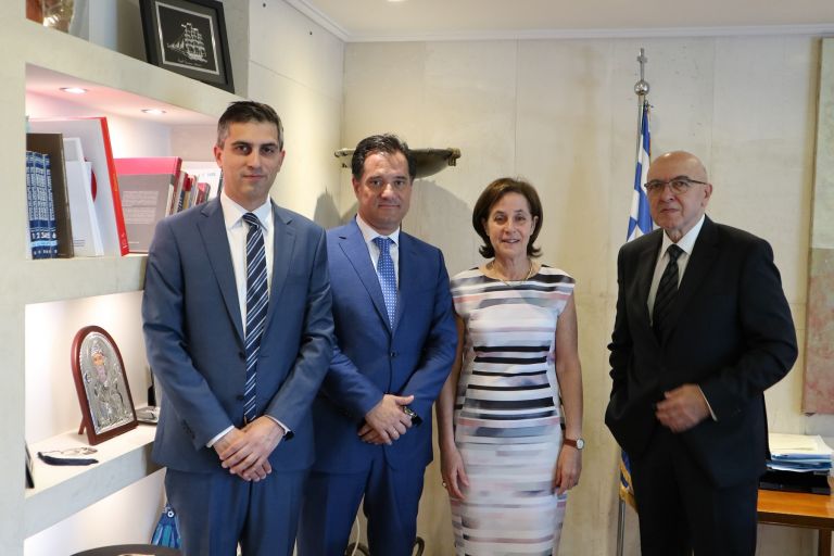 Άδωνις Γεωργιάδης: Μίλησε για επενδύσεις με τη νέα πρέσβη του Ισραήλ