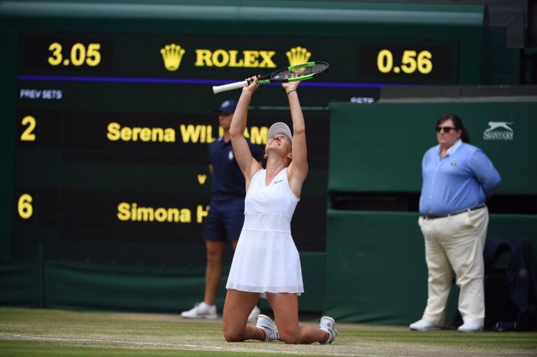 Σιμόνα Χάλεπ: H νέα Βασίλισσα του Wimbledon (vids)
