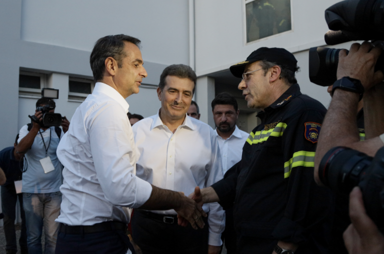 Σεισμός Αττική: Οι δηλώσεις του Κυριάκου Μητσοτάκη από το Χαλάνδρι