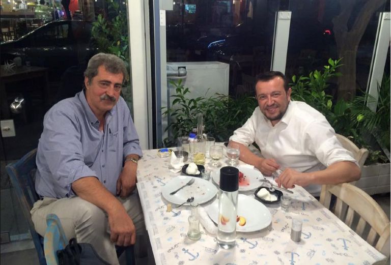 Παύλος Πολάκης – Νίκος Παππάς: Πήγαν σε ταβέρνα και τα είπαν για τις προγραμματικές δηλώσεις Μητσοτάκη (pic)