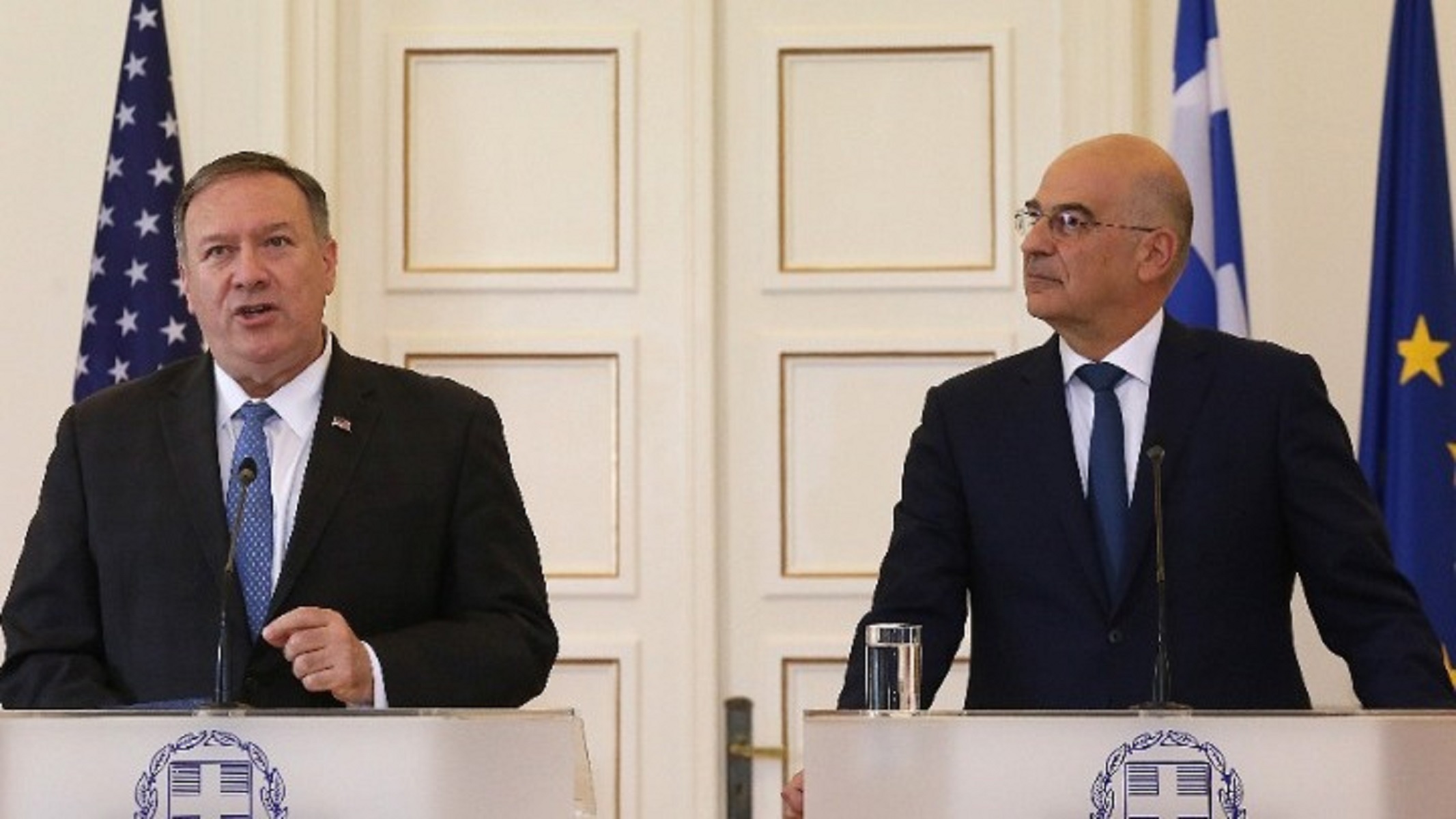 Μάικ Πομπέο: Δεν μπορούμε να αφήσουμε την Τουρκία να κάνει παράνομες γεωτρήσεις