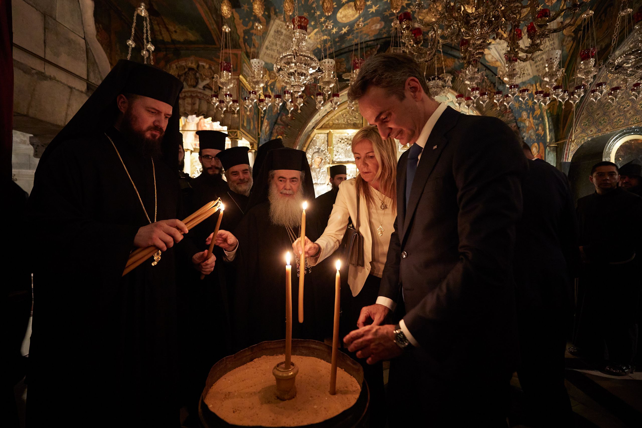 Μητσοτάκης Ιεροσόλυμα: Επίσκεψη του πρωθυπουργού στον Ναό της Αναστάσεως