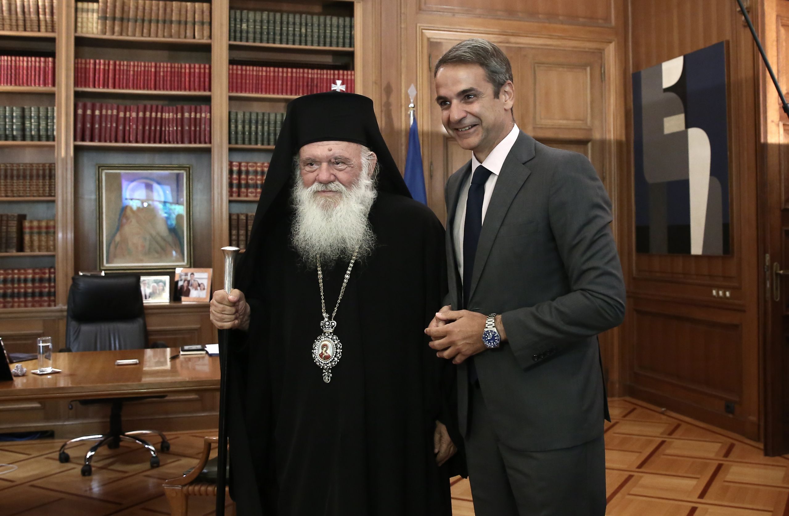 Μητσοτάκης Αγιά Σοφιά: Τηλεφωνική επικοινωνία με τον Ιερώνυμο για το ζήτημα