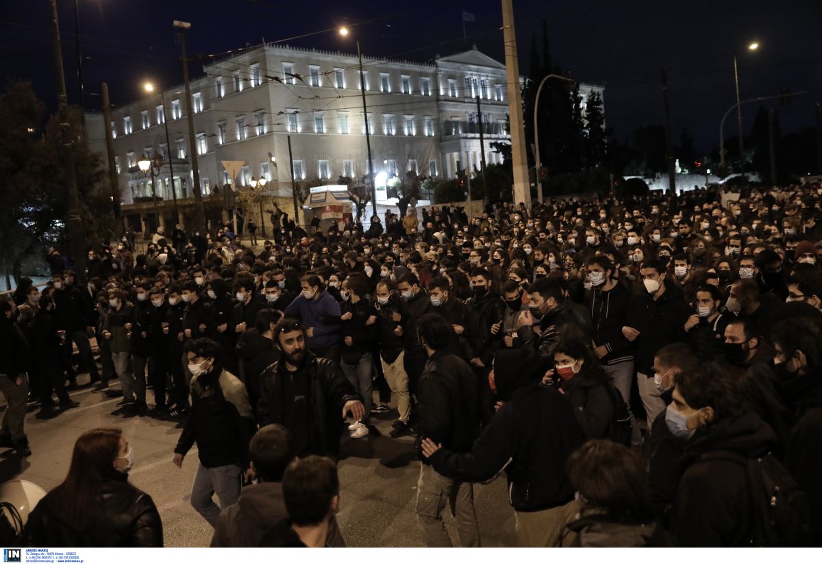 Αστυνομική βία: Νέα πορεία στην Αθήνα