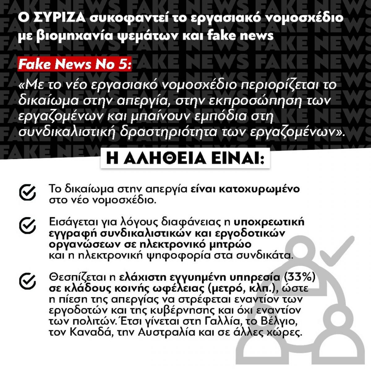 Νέα Δημοκρατία για εργασιακό νομοσχέδιο: Τι αναφέρει για το δικαίωμα στην απεργία