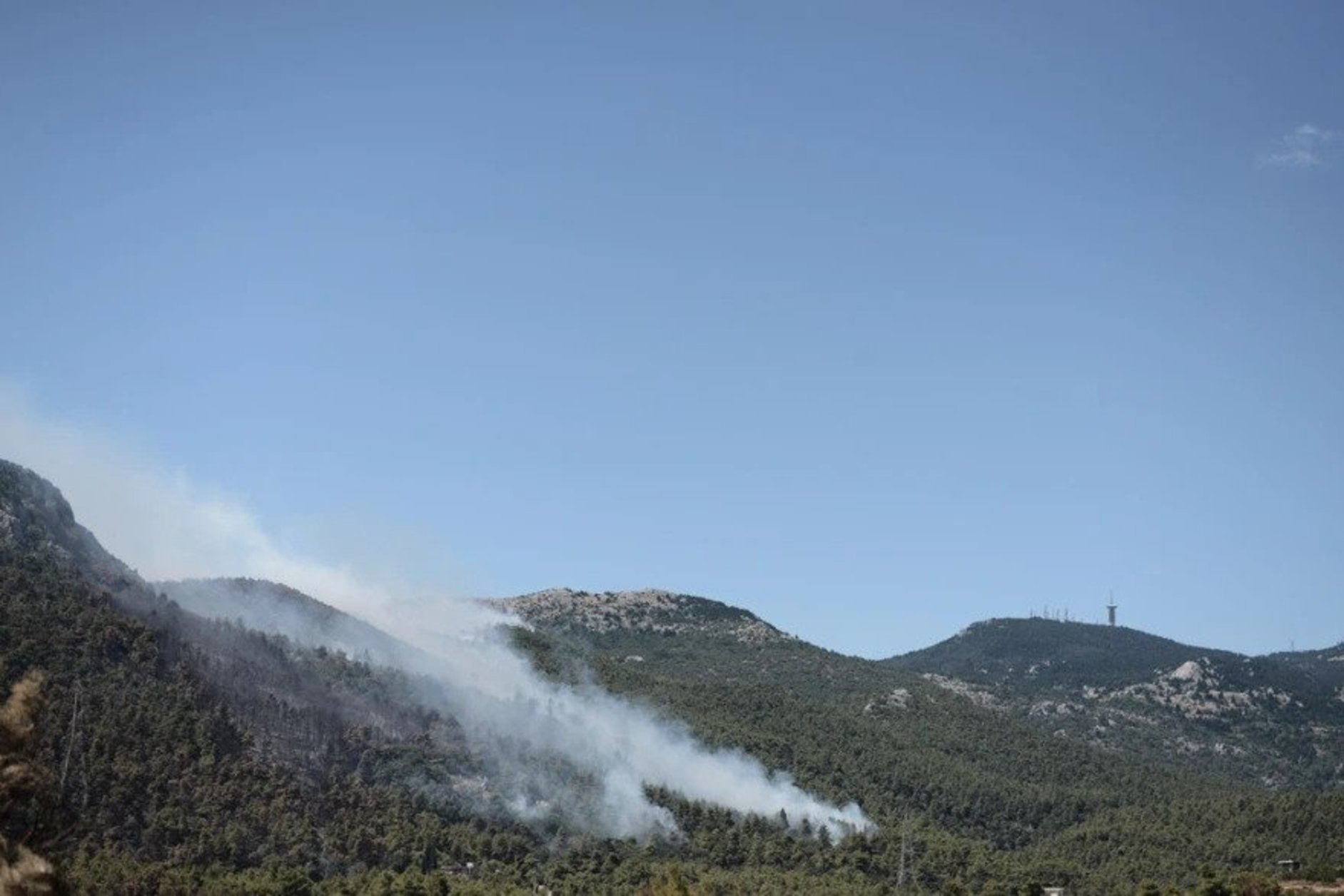 Φωτιά στην Αττική