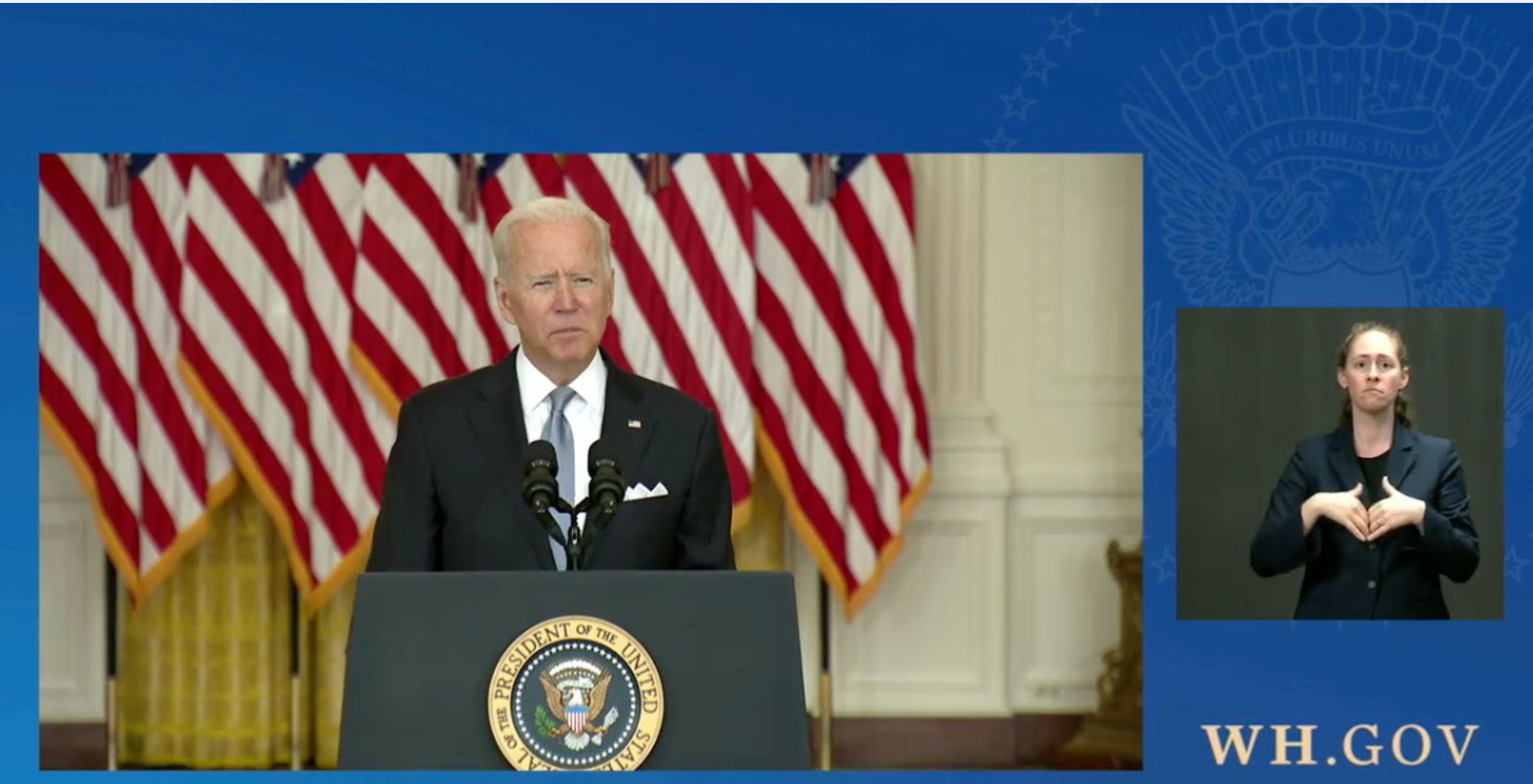 Μπάιντεν Αφγανιστάν: Δεν μετανιώνω για την απόφαση μου