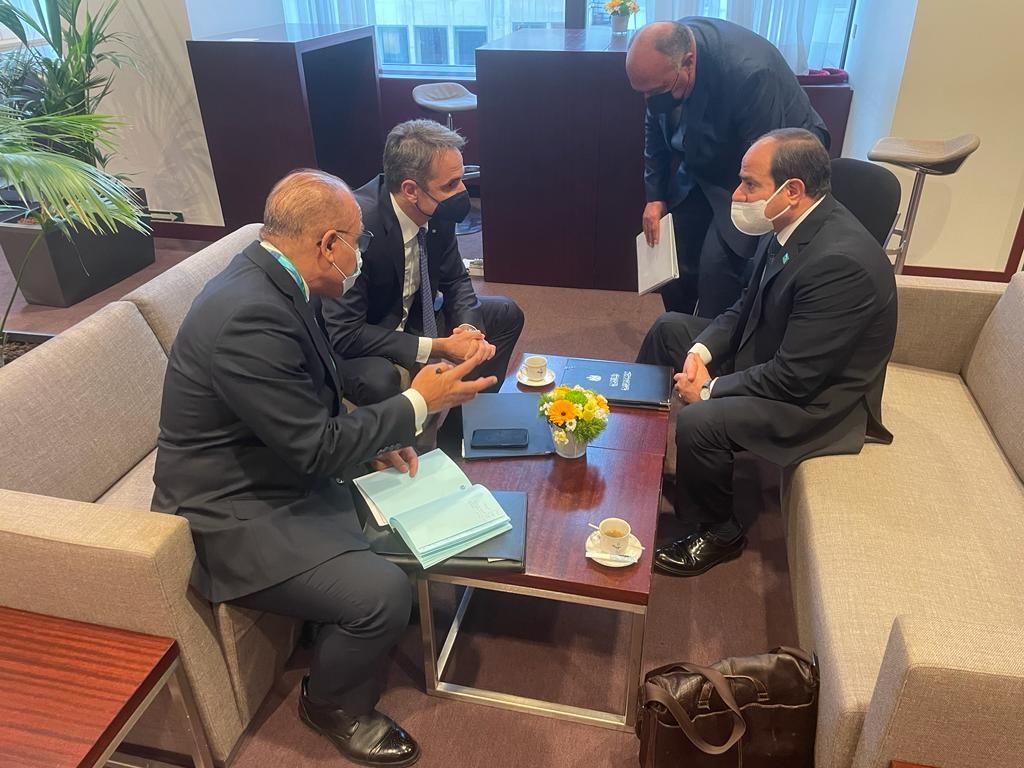 Μητσοτάκης Αλ Σίσι: Συζήτησαν για την ηλεκτρική διασύνδεση Ελλάδας -Αιγύπτου