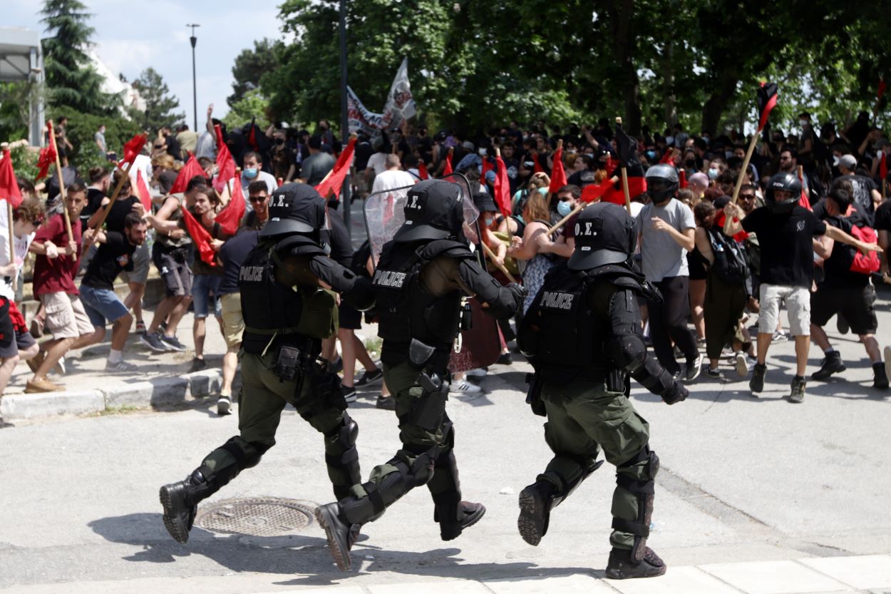 Επεισόδια στο ΑΠΘ: Δύο συλλήψεις και δύο τραυματισμοί