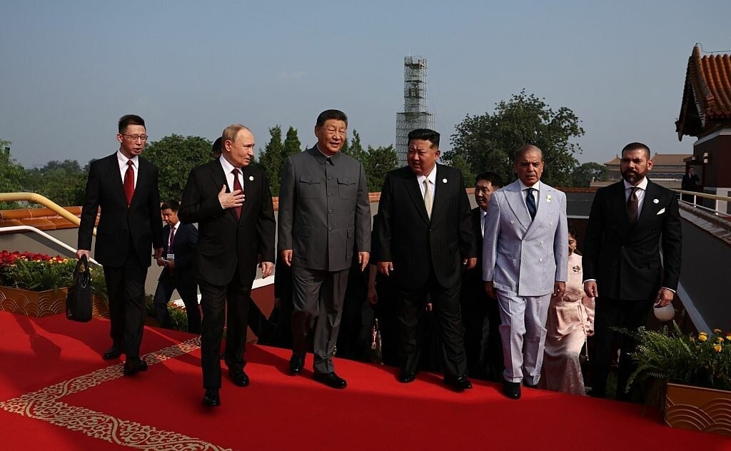 Kina Poutin Xi Kim korea