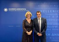 Συνάντηση Πλεύρη – Βογκλ: Ελλάδα και Αυστρία σε κοινή γραμμή για το μεταναστευτικό