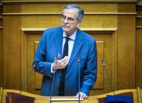 «“Η Ελλάδα δεν είναι ιδιοκτησία σας”: Σφοδρή επίθεση Σαμαρά στη Βουλή για υποκλοπές και ελληνοτουρκικά»