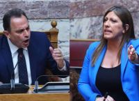Σφοδρή σύγκρουση Κωνσταντοπούλου – Γεωργαντά στη Βουλή: «Κάρφωνες το κόμμα σου» – «Δεν σας φοβάμαι»