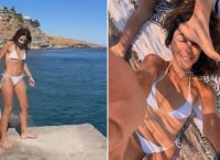 Η Κατερίνα Παπουτσάκη «έριξε» το Instagram με το λευκό μπικίνι της [pics]